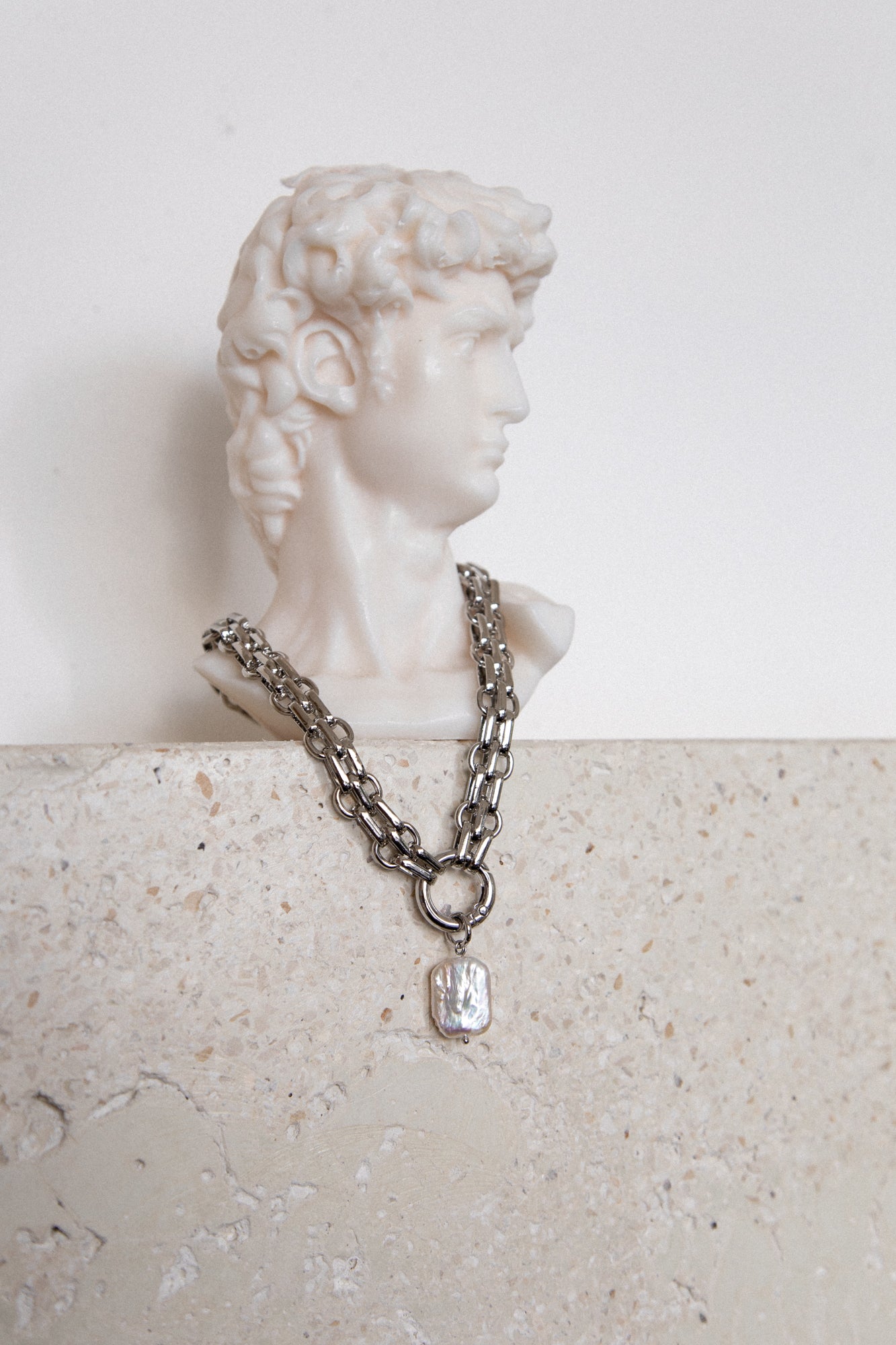 Monaco Necklace Silver