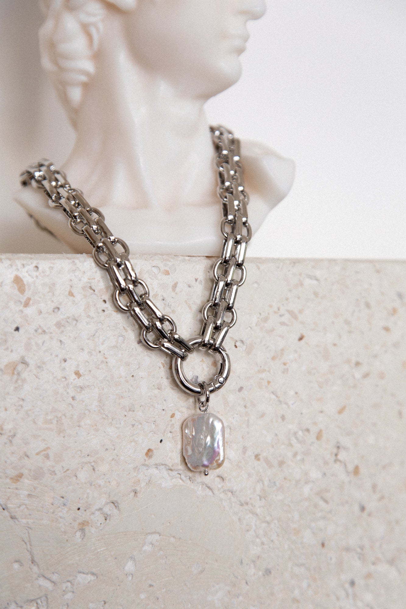 Monaco Necklace Silver